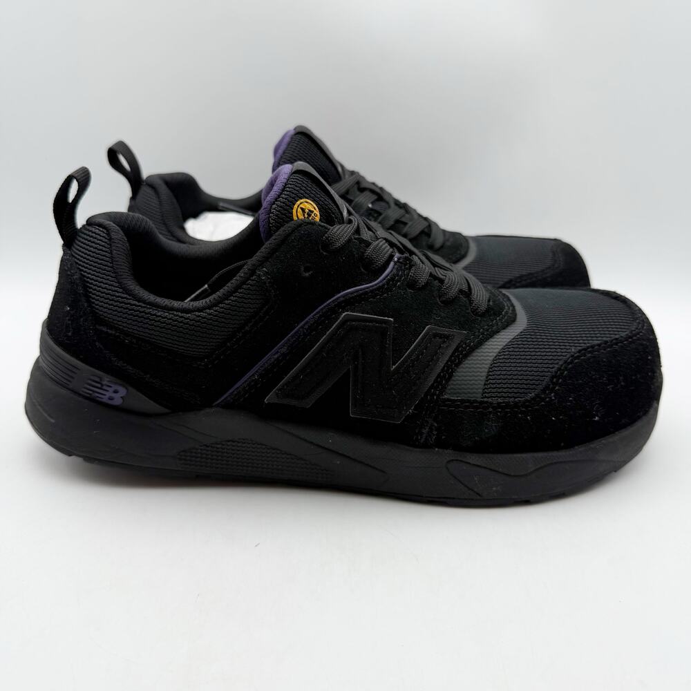 New Balance Womens Elite Lite SD Work Sneakers Size 9 WIDE EU 40.5 Black CT EUC